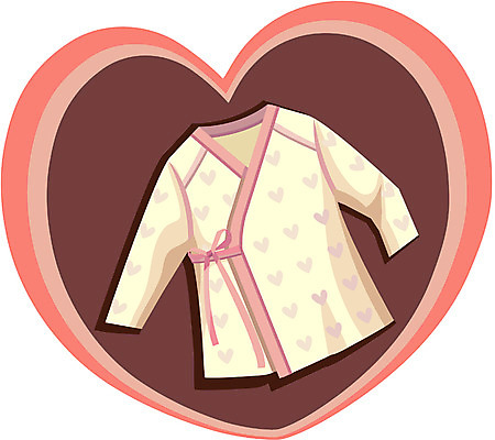 EPS 클립아트 옷 생활용품 일러스트 출산용품 아기용품 출산 유아복 배냇저고리 국내일러스트 오브젝트 파일형식 벡터