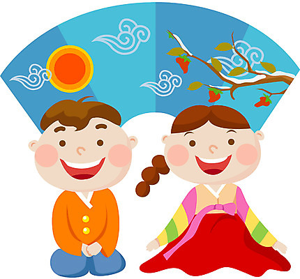 EPS 클립아트 캐릭터 커플 여자 명절 남자 어린이 일러스트 전통캐릭터 새해 사람 두명 라이프 설날 절 전통의상 한복 연하장 세배 어린이만 일러캐릭터 카드프레임 한국전통 전통 기념일 관계 카드_감사 프레임 생활 인사 절_인사 파일형식 벡터