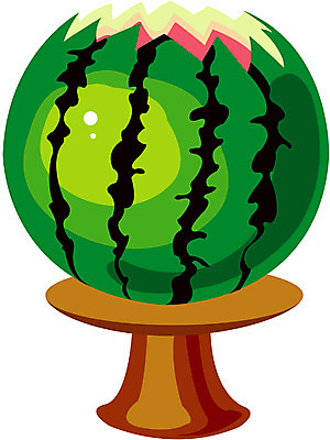 EPS 클립아트 식물 과일 일러스트 수박 사람없음 잔치음식 환갑잔치 국내일러스트 기념일 전통음식 파일형식 벡터