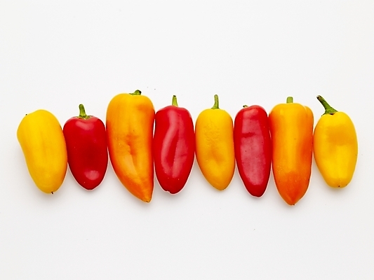 포토 JPG 스튜디오촬영 식물 음식 채소 식재료 피망 파프리카 실내 누끼 사람없음 가로 빨간색 농작물 노란색 국내포토 컬러 농업 내부 파일형식