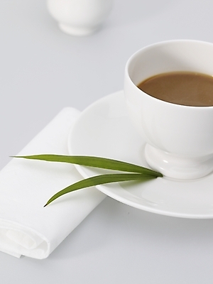 포토 JPG 스튜디오촬영 커피 음료 음식 잎 나뭇잎 실내 근접촬영 사람없음 초록색 커피잔 찻잔 냅킨 크리머 국내포토 식물 뷰포인트 컬러 잔 내부 파일형식