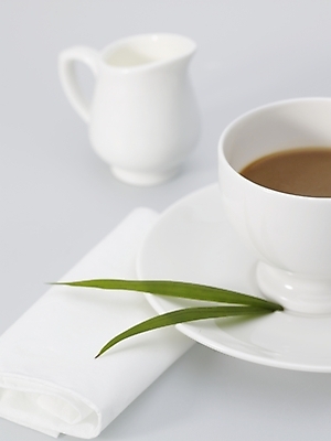 포토 JPG 스튜디오촬영 커피 음료 음식 잎 나뭇잎 실내 근접촬영 사람없음 초록색 커피잔 찻잔 냅킨 크리머 국내포토 식물 뷰포인트 컬러 잔 내부 파일형식