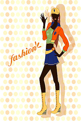 EPS 전신 모델 직업 여자 패션 포즈 일러스트 한명 서기 사람 20대 성인 미니스커트 여자만 여자한명만 성인여자만 청년만 청년여자만 성인한명만 청년여자한명만 성인여자한명만 성인만 국내일러스트 1 모션 청년 치마 파일형식 벡터