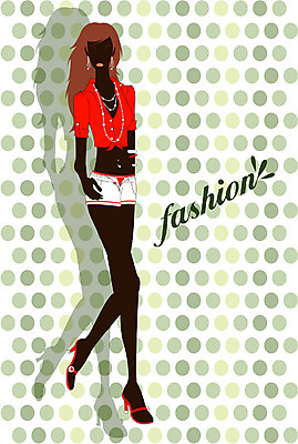 EPS 전신 모델 직업 여자 패션 포즈 일러스트 한명 서기 사람 20대 성인 핫팬츠 여자만 여자한명만 성인여자만 청년만 청년여자만 성인한명만 청년여자한명만 성인여자한명만 성인만 국내일러스트 1 바지 모션 청년 파일형식 벡터