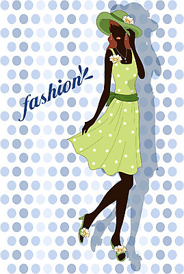 EPS 전신 모델 직업 원피스 여자 패션 포즈 일러스트 한명 서기 사람 20대 성인 여자만 여자한명만 성인여자만 청년만 청년여자만 성인한명만 청년여자한명만 성인여자한명만 성인만 국내일러스트 1 옷 모션 청년 파일형식 벡터