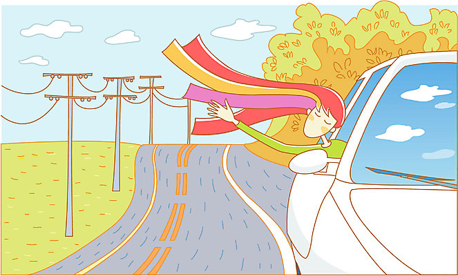 EPS 주간 나무 구름 사계절 계절 여자 도로 일러스트 교통시설 자동차 자연 하늘 한명 사람 초원 20대 성인 야외 드라이브 가을 전봇대 여자만 여자한명만 성인여자만 청년만 청년여자만 성인한명만 청년여자한명만 성인여자한명만 성인만 국내일러스트 자연요소 식물 1 공공시설 길 육상교통 교통 청년 운전 시설 생태계 파일형식 벡터