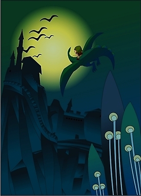 EPS 남자 로우앵글 여행 일러스트 청소년 조류 휴가 한명 사람 소년 야외 10대 판타지 어둠 도전 성 드래곤 암흑성 남자만 남자한명만 십대만 십대남자만 십대남자한명만 국내일러스트 동물 1 건축물 어린이 뷰포인트 상상 파일형식 벡터