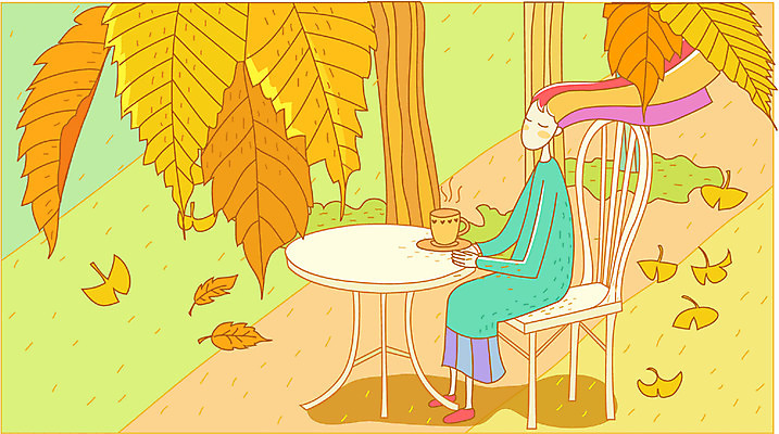 EPS 나무 사계절 계절 여자 여유 낙엽 의자 일러스트 자연 탁자 휴식 한명 사람 20대 성인 야외 정원 가을 차 찻잔 여자만 여자한명만 성인여자만 청년만 청년여자만 성인한명만 청년여자한명만 성인여자한명만 성인만 국내일러스트 식물 1 감정 음료 가구 컨셉 잎 잔 청년 생태계 파일형식 벡터