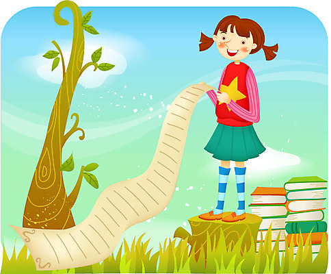 EPS 나무 구름 여자 교육 종이 일러스트 청소년 한명 사람 10대 책 스쿨라이프 희망 기쁨 꿈 풀 나무밑둥 여자만 여자한명만 십대만 십대여자만 십대여자한명만 국내일러스트 자연요소 식물 1 라이프스타일 감정 학교 파일형식 벡터