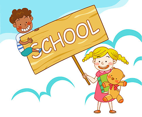 EPS 주간 전신 여자 어린이교육 교육 남자 초등학생 어린이 인형 흑인 일러스트 학교 사람 소녀 소년 야외 두명 책 친구 희망 꿈 표지판 어린이만 국내일러스트 자연요소 서양인 학생 감정 관계 알림판 파일형식 벡터