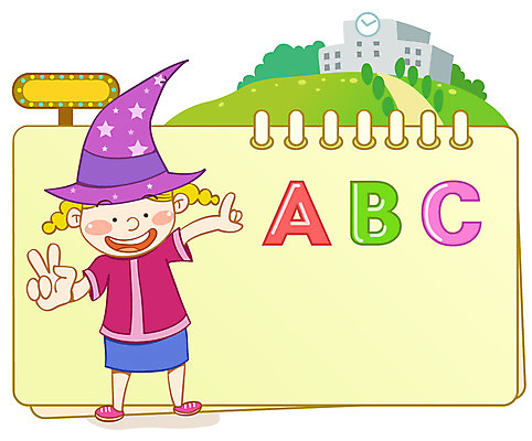 EPS 전신 알파벳 영어 여자 어린이교육 교육 초등학생 어린이 일러스트 교과목 학교 대문자 안내 광고판 알림판 영어교육 한명 사람 소녀 희망 꿈 알림 마법사모자 여자만 여자한명만 어린이만 소녀만 소녀한명만 국내일러스트 문자 모자_잡화 1 학생 감정 판 파일형식 벡터