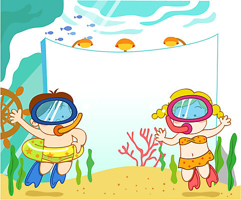 EPS 전신 계절 여자 어린이교육 교육 남자 수영복 초등학생 어린이 일러스트 안내 광고판 알림판 어류 사람 동양인 소녀 소년 두명 여름 친구 해저 희망 꿈 해조류 알림 물안경 오리발 잠수 튜브 어린이만 국내일러스트 학생 옷 감정 관계 인종 바닷속 수중동물 해양식물 수영용품 판 파일형식 벡터