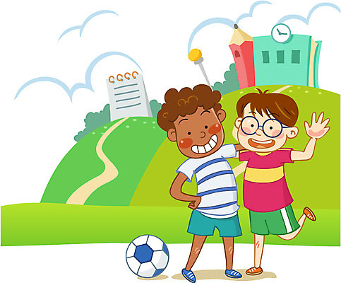 EPS 전신 서양인 계절 어린이교육 교육 남자 초등학생 어린이 스포츠 흑인 일러스트 축구공 학교 어깨동무 미래 문구용품 사람 동양인 소년 야외 두명 여름 친구 운동 필기구 연필 희망 꿈 메모지 언덕 동산 실현 남자만 어린이만 소년만 국내일러스트 외국인 학생 감정 포즈 컨셉 공 축구용품 관계 학용품 건강 인종 사무용품 오브젝트 파일형식 벡터