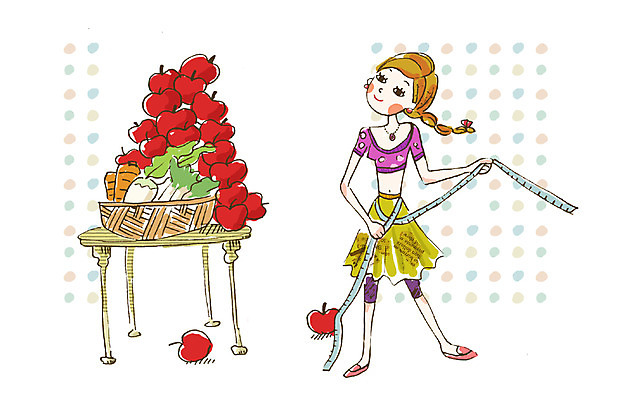 PSD 우먼라이프 여자 다이어트 채소 과일 일러스트 탁자 실내 줄자 한명 사람 20대 성인 뷰티 희망 당근 사과 무 극복 여자만 여자한명만 성인여자만 청년만 청년여자만 성인한명만 청년여자한명만 성인여자한명만 성인만 국내일러스트 1 라이프스타일 감정 가구 뿌리채소 자 건강 청년 내부 파일형식