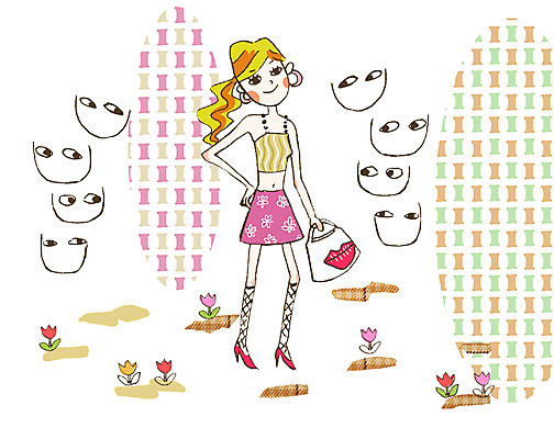 PSD 우먼라이프 시선 여자 꽃 다이어트 일러스트 한명 사람 20대 성인 뷰티 희망 극복 여자만 여자한명만 성인여자만 청년만 청년여자만 성인한명만 청년여자한명만 성인여자한명만 성인만 국내일러스트 식물 1 라이프스타일 감정 건강 청년 파일형식