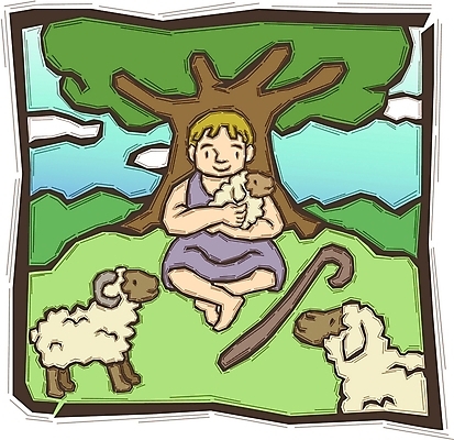 EPS 주간 나무 남자 기독교 종교 일러스트 한명 사람 20대 성인 야외 양 양치기 언덕 모세 남자만 남자한명만 성인남자만 청년만 청년남자만 청년남자한명만 성인한명만 성인남자한명만 성인만 국내일러스트 자연요소 식물 직업 1 포유류 청년 파일형식 벡터