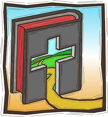 EPS 기독교 종교 길 십자가 일러스트 종교용품 기독교용품 사람없음 문 성경 구출 국내일러스트 도움 파일형식 벡터