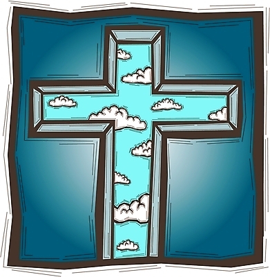 EPS 구름 기독교 종교 십자가 일러스트 종교용품 하늘 기독교용품 사람없음 어둠 희망 구출 국내일러스트 자연요소 감정 도움 파일형식 벡터