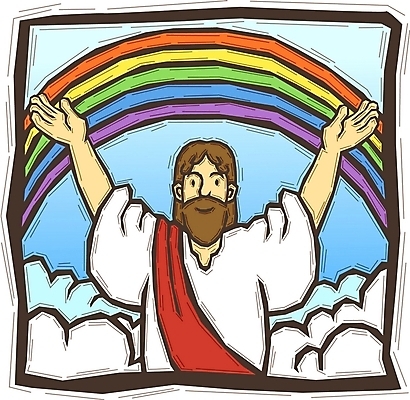 EPS 구름 남자 기독교 종교 무지개 일러스트 하늘 한명 사람 20대 성인 예수 약속 남자만 남자한명만 성인남자만 청년만 청년남자만 청년남자한명만 성인한명만 성인남자한명만 성인만 국내일러스트 자연요소 1 청년 신_종교 파일형식 벡터