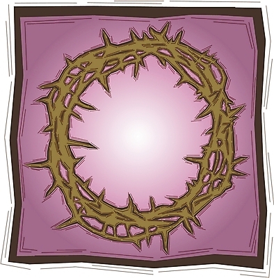 EPS 기독교 종교 일러스트 종교용품 기독교용품 사람없음 가시면류관 국내일러스트 파일형식 벡터