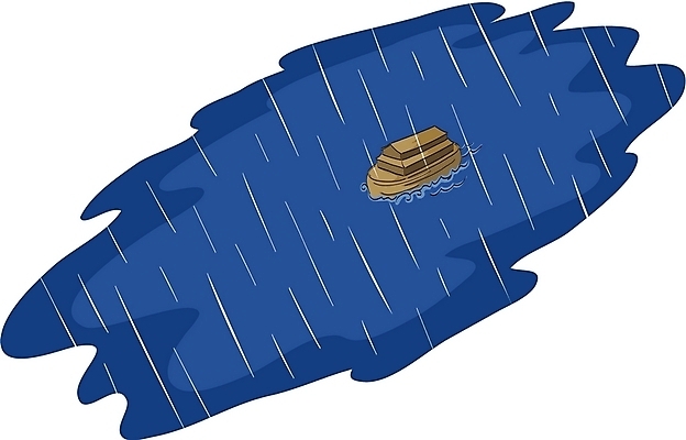 EPS 기독교 종교 일러스트 사람없음 야외 성경 비 홍수 빗방울 성경이야기 노아의방주 방주 선박 국내일러스트 자연요소 수상교통 종교용품 날씨 이야기 비_날씨 자연재해 파일형식 벡터