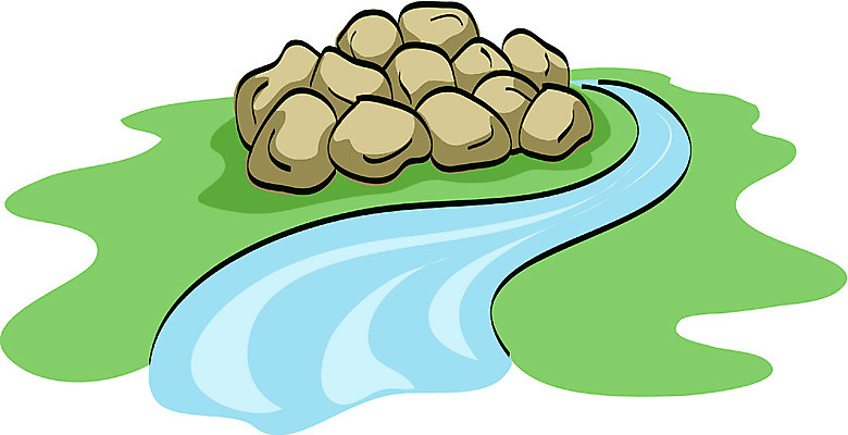 EPS 기독교 종교 일러스트 풍경 사람없음 야외 강 성경 돌_바위 성경이야기 국내일러스트 종교용품 이야기 파일형식 벡터