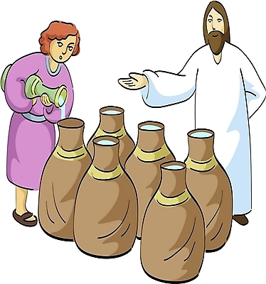 EPS 손 남자 기독교 종교 일러스트 사람 두명 물 항아리 예수 기적 물병 성경이야기 하인 남자만 국내일러스트 자연요소 이야기 신체부위 도자기 신_종교 물통 파일형식 벡터