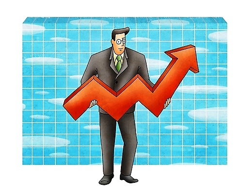 PSD 구름 남자 화살표 일러스트 비즈니스 페인터 하늘 그래프 한명 사람 20대 성인 금융 경제 성장 비즈니스맨 증권 주식 이익 남자만 남자한명만 성인남자만 청년만 청년남자만 청년남자한명만 성인한명만 성인남자한명만 성인만 국내일러스트 자연요소 1 페인팅 청년 직장인 파일형식