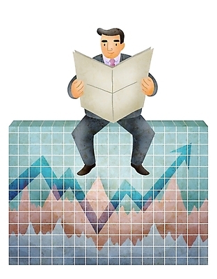 PSD 남자 일러스트 비즈니스 그래프 한명 사람 20대 성인 금융 경제 비즈니스맨 증권 신문 주식 남자만 남자한명만 성인남자만 청년만 청년남자만 청년남자한명만 성인한명만 성인남자한명만 성인만 국내일러스트 1 청년 간행물 직장인 뉴스 파일형식