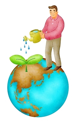 PSD 남자 지구 일러스트 비즈니스 페인터 한명 사람 20대 성인 새싹 희망 물뿌리개 성장 남자만 남자한명만 성인남자만 청년만 청년남자만 청년남자한명만 성인한명만 성인남자한명만 성인만 국내일러스트 식물 1 감정 페인팅 청년 파일형식