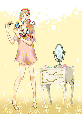 전신 PSD 모델 우먼라이프 라이프스타일 여자 패션 꽃 구두 포즈 일러스트 목걸이 페인터 한명 사람 20대 성인 쇼핑 화장 귀걸이 거울 향수 협탁 슬립 여자만 여자한명만 성인여자만 청년만 청년여자만 성인한명만 청년여자한명만 성인여자한명만 성인만 국내일러스트 식물 1 가구 신발 장신구 페인팅 청년 생활 뷰티 화장품 파일형식