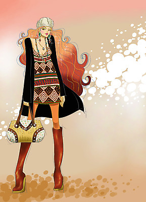 전신 PSD 모델 모자 우먼라이프 라이프스타일 긴머리 계절 원피스 여자 패션 포즈 가방 일러스트 목걸이 페인터 부츠 한명 사람 20대 성인 쇼핑 귀걸이 가을 롱가디건 여자만 여자한명만 성인여자만 청년만 청년여자만 성인한명만 청년여자한명만 성인여자한명만 성인만 국내일러스트 1 헤어스타일 잡화 옷 신발 장신구 페인팅 청년 생활 카디건 파일형식