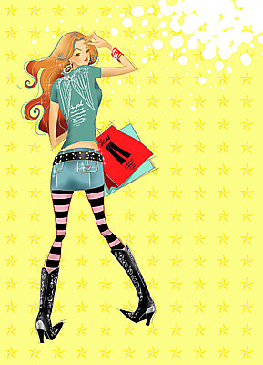 전신 PSD 모델 우먼라이프 라이프스타일 긴머리 여자 패션 포즈 일러스트 페인터 부츠 한명 사람 20대 성인 캐주얼 쇼핑 쇼핑백 귀걸이 미니스커트 여자만 여자한명만 성인여자만 청년만 청년여자만 성인한명만 청년여자한명만 성인여자한명만 성인만 국내일러스트 1 헤어스타일 옷 신발 가방 장신구 페인팅 청년 생활 치마 파일형식