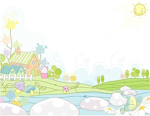 EPS 주간 나무 구름 시설물 사계절 계절 현대건축 건축 꽃 백그라운드 일러스트 자연 하늘 주택 풍경 초원 사람없음 야외 태양 마을 버섯 봄 그린백그라운드 징검다리 봄배경 국내일러스트 자연요소 식물 건축물 건물 다리_건축물 생태계 파일형식 벡터