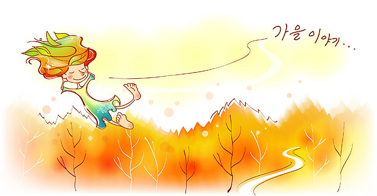 EPS 나무 사계절 계절 여자 길 초등학생 어린이 단풍 일러스트 상상 자연 요정 한명 사람 소녀 야외 꿈 가을 비행 여자만 여자한명만 어린이만 소녀만 소녀한명만 국내일러스트 식물 1 학생 잎 생태계 파일형식 벡터