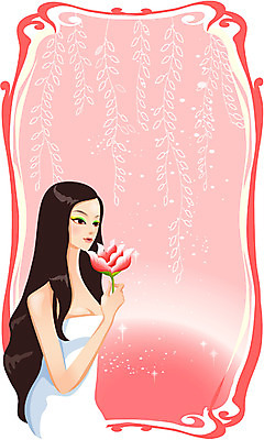 EPS 모델 우먼라이프 드레스 여자 꽃 아시아 백그라운드 일러스트 연꽃 한명 사람 20대 성인 뷰티 한국인 우아함 단아함 여자만 여자한명만 성인여자만 청년만 청년여자만 성인한명만 청년여자한명만 성인여자한명만 성인만 국내일러스트 식물 1 라이프스타일 옷 나라 컨셉 동양인 청년 파일형식 벡터