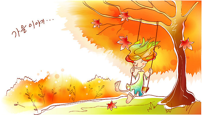 EPS 주간 나무 사계절 계절 여자 초등학생 어린이 컬러 단풍 일러스트 상상 자연 단풍나무 요정 한명 사람 소녀 야외 주황색 가을 그네 그네타기 여자만 여자한명만 어린이만 소녀만 소녀한명만 국내일러스트 자연요소 식물 1 학생 잎 놀이 생태계 파일형식 벡터