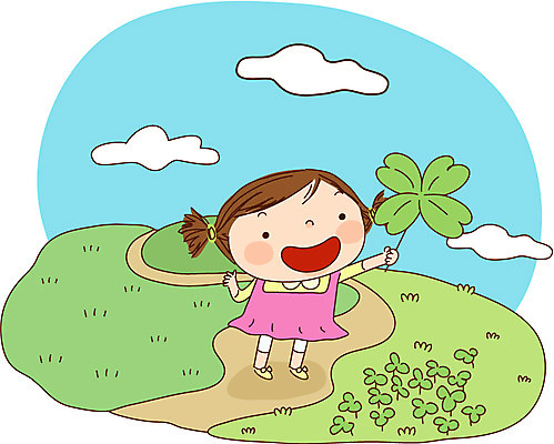 EPS 주간 전신 사계절 계절 여자 어린이라이프 길 초등학생 어린이 일러스트 자연 한명 서기 사람 소녀 야외 봄 네잎클로버 클로버 여자만 여자한명만 어린이만 소녀만 소녀한명만 국내일러스트 자연요소 식물 1 학생 라이프스타일 모션 생태계 파일형식 벡터