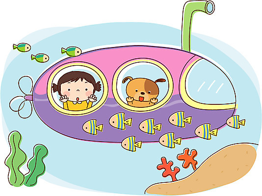 EPS 여자 어린이라이프 초등학생 어린이 바다 일러스트 자연 어류 한명 사람 풍경 소녀 상반신 반려동물 해저 개 강아지 잠수함 여자만 여자한명만 어린이만 소녀만 소녀한명만 국내일러스트 동물 1 학생 라이프스타일 포유류 바닷속 수중동물 생태계 파일형식 벡터