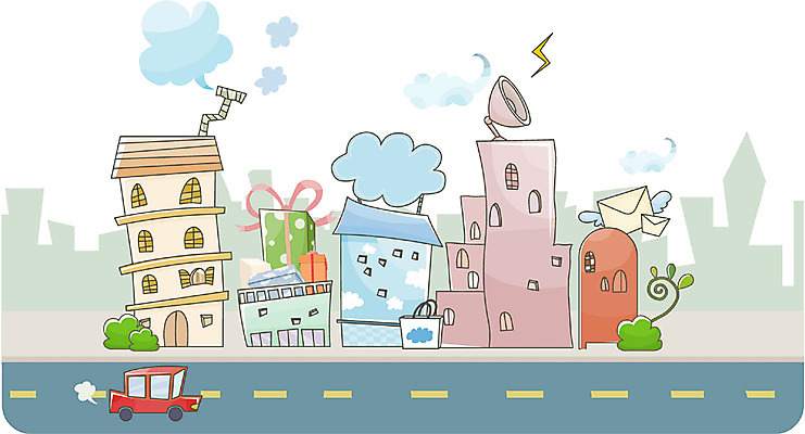 EPS 구름 건축 도로 백그라운드 일러스트 교통시설 자동차 주택 선물 풍경 사람없음 야외 건물 선물상자 마을 도시 전파 우체국 국내일러스트 자연요소 건축물 길 육상교통 교통 상자 시설 기관 파일형식 벡터