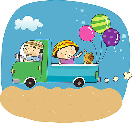 EPS 주간 계절 여자 남자 어린이라이프 어린이 여행 일러스트 가족 자동차 휴가 사람 상반신 야외 두명 여름 여름휴가 바캉스 반려동물 트럭 아빠 개 강아지 풍선 국내일러스트 자연요소 동물 라이프스타일 육상교통 포유류 관계 파일형식 벡터 여름_계절