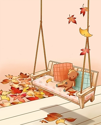 PSD 사계절 계절 가구 백그라운드 단풍 쿠션 낙엽 의자 일러스트 자연 페인터 풍경 사람없음 곰인형 가을 고독 그네 은행잎 흔들의자 가을배경 국내일러스트 감정 인형 생활용품 잎 페인팅 생태계 파일형식 가을_계절