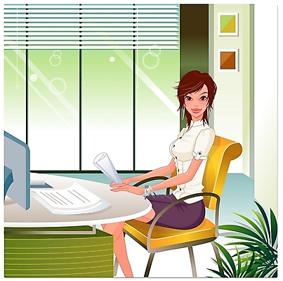EPS 여자 일러스트 비즈니스 실내 한명 사람 앉기 상반신 20대 성인 사무실 업무 직장인 비즈니스우먼 작업실 여자만 여자한명만 성인여자만 청년만 청년여자만 성인한명만 청년여자한명만 성인여자한명만 성인만 국내일러스트 직업 1 모션 청년 내부 작업 파일형식 벡터