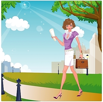 EPS 주간 전신 공원 공공시설 여자 길 일러스트 비즈니스 모션 한명 서기 사람 20대 성인 야외 직장인 비즈니스우먼 출장 여자만 여자한명만 성인여자만 청년만 청년여자만 성인한명만 청년여자한명만 성인여자한명만 성인만 국내일러스트 자연요소 직업 1 청년 시설 파일형식 벡터