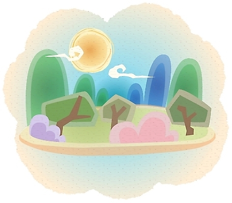 EPS 계절 명절 백그라운드 일러스트 바람 산 한국 풍경 사람없음 야외 추석 보름달 가을 가을배경 국내일러스트 자연요소 전통 기념일 아시아 날씨 달 파일형식 벡터 가을_계절