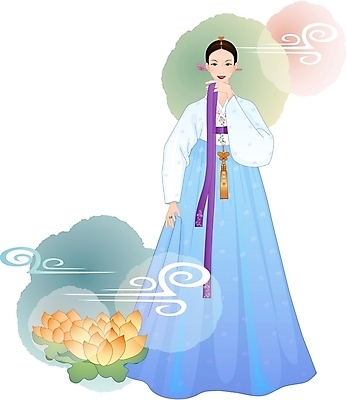 EPS 전신 전통 여자 명절 일러스트 한명 서기 사람 20대 성인 추석 한복 여자만 여자한명만 성인여자만 청년만 청년여자만 성인한명만 청년여자한명만 성인여자한명만 성인만 국내일러스트 1 한국전통 기념일 모션 청년 전통의상 파일형식 벡터