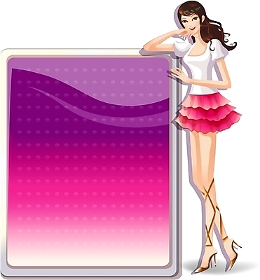 EPS 모델 긴머리 여자 구두 일러스트 한명 사람 이벤트 20대 성인 치마 뷰티 하이힐 알림 여자만 여자한명만 성인여자만 청년만 청년여자만 성인한명만 청년여자한명만 성인여자한명만 성인만 국내일러스트 1 헤어스타일 신발 하의 청년 여성화 파일형식 벡터