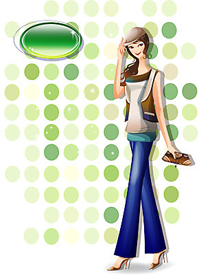 EPS 모델 모자 여자 패션 구두 일러스트 한명 사람 이벤트 20대 성인 캐주얼 뷰티 핸드백 청바지 조끼 하이힐 여자만 여자한명만 성인여자만 청년만 청년여자만 성인한명만 청년여자한명만 성인여자한명만 성인만 국내일러스트 1 잡화 옷 신발 가방 바지 청년 외투 여성화 파일형식 벡터