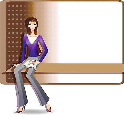 EPS 모델 긴머리 여자 구두 일러스트 바지 실내 한명 사람 이벤트 20대 성인 필기구 뷰티 공책 하이힐 여자만 여자한명만 성인여자만 청년만 청년여자만 성인한명만 청년여자한명만 성인여자한명만 성인만 국내일러스트 1 헤어스타일 신발 하의 문구용품 청년 내부 여성화 파일형식 벡터