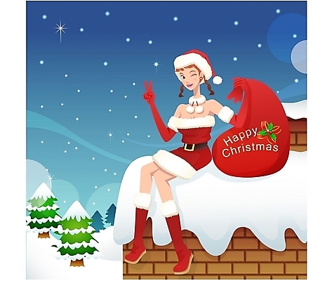 전신 계절 여자 기념일 종교 크리스마스 겨울 일러스트 산타옷 지붕 선물 한명 사람 앉기 20대 성인 야외 눈 야간 보따리 여자만 여자한명만 성인여자만 청년만 청년여자만 성인한명만 청년여자한명만 성인여자한명만 성인만 국내일러스트 자연요소 1 옷 모션 날씨 이벤트 청년